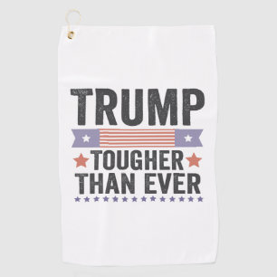 Serviette De Golf Trump est plus dur que jamais le vote patriotique