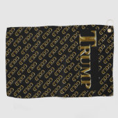SERVIETTE DE GOLF TRUMP ÉTATS-UNIS OR (Horizontal)