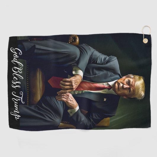 Serviette De Golf Trump Golf (Horizontal)