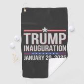 Serviette De Golf Trump inauguration Day January 2025 President (En situation)