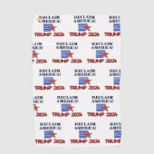 Serviette De Golf Trump Reclaim America Golf Towel (Devant)