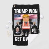 Serviette De Golf Trump remporte l'élection Maga Won 2024 (En situation)
