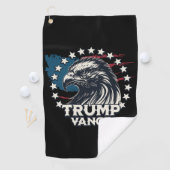 Serviette De Golf Trump Vance (En situation)