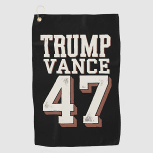 Serviette De Golf Trump Vance Président Vintage Trump Gagne