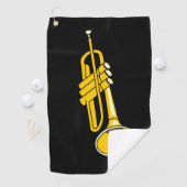 Serviette De Golf Trumpet (En situation)