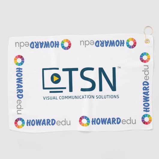 Serviette De Golf TSN & Howard Golf Towel (Horizontal)