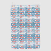 Serviette De Golf Tu es le meilleur papa du monde (Devant)