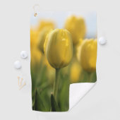 Serviette De Golf Tulipes solaires (En situation)