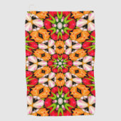 Serviette De Golf Tulips Bouquet Motif (Devant)