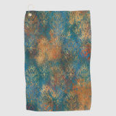 Serviette De Golf Turquoise Cooper Patina (Devant)