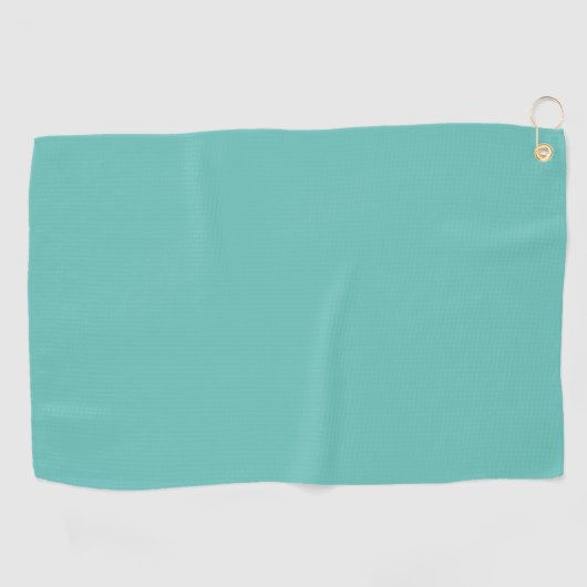 Serviette De Golf Turquoise léger #6BC388, demi-cuit (Horizontal)
