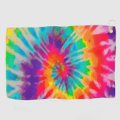 Serviette de golf Tye-Dye-3 (Horizontal)