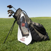 Serviette De Golf TyrantWear : Pardon Moi ? (Vert)