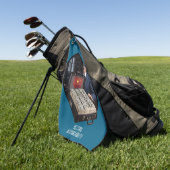 Serviette De Golf TyrantWear : Pardon Moi ? (Vert)