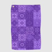 Serviette De Golf Ube Halaya Violet (Devant)