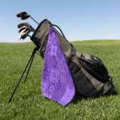 Serviette De Golf Ube Halaya Violet (Vert)