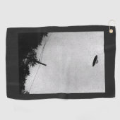 Serviette De Golf UFO Alien Extraterrestrial Spacecraft Top Secret (Horizontal)