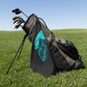 Serviette De Golf Un ange endormi (Vert)