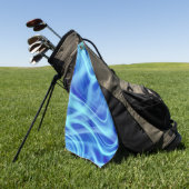 Serviette De Golf Un brouillard bleu mystique (Vert)