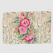 Serviette De Golf Un Ephémère français série 26 (Horizontal)