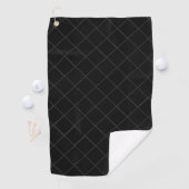 Serviette De Golf Un Motif noir fou 🏌 ⛳ (En situation)