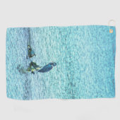Serviette De Golf Un penseur (Horizontal)