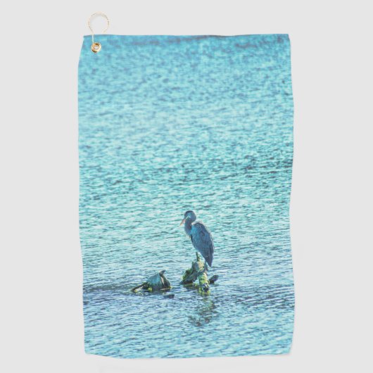 Serviette De Golf Un penseur (Devant)