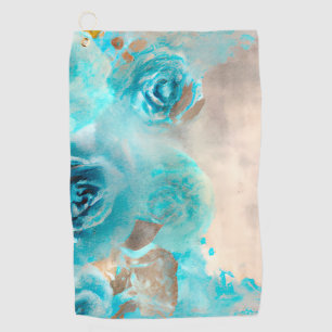 Serviette De Golf Un Shabby Bleu Chic Ephemera Design Series 7