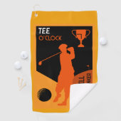 Serviette De Golf Unique Funny Vintage Golf Cadeau (En situation)