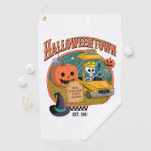 Serviette De Golf Université citrouille Halloweentown (En situation)
