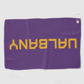 Serviette De Golf Université de Albany Wordmark (Horizontal)