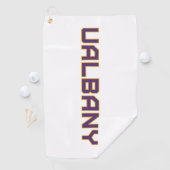 Serviette De Golf Université de Albany Wordmark (En situation)