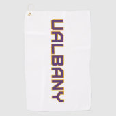 Serviette De Golf Université de Albany Wordmark (Devant)