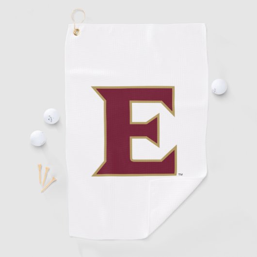 Serviette De Golf Université Elon E (En situation)