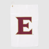 Serviette De Golf Université Elon E (Devant)