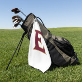 Serviette De Golf Université Elon E (Vert)