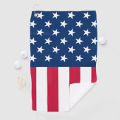 Serviette De Golf USA Drapeau Golf Towel Patriotic (En situation)