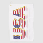 Serviette De Golf USA Flag Golf Towel (Devant)