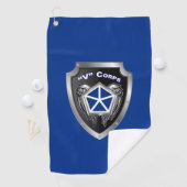 Serviette De Golf V Corps blindé Bouclier Customisé (En situation)