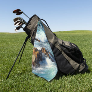 Serviette De Golf Vagues de l'océan Pacifique