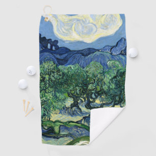 Serviette De Golf Van Gogh Les Oliviers Paysage Peinture
