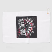 Serviette de golf VanPort Bowling News (Horizontal)