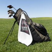 Serviette de golf VanPort Bowling News (Vert)