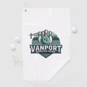 Serviette De Golf VanPort Bowling News Golf Town Northwest Design (En situation)