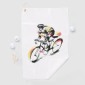 Serviette De Golf Vélo de route (En situation)