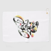 Serviette De Golf Vélo de route (Horizontal)