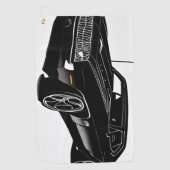 Serviette De Golf VelocityDrive Golf Towel : Muscle Car Edition (Devant)