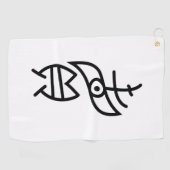 Serviette De Golf Vendre (Horizontal)