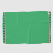 Serviette De Golf Vert (Horizontal)