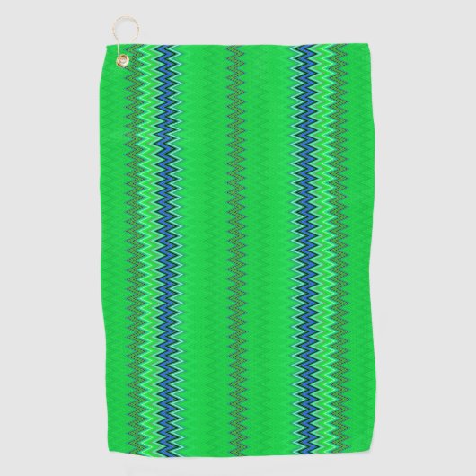 Serviette De Golf Vert (Devant)
